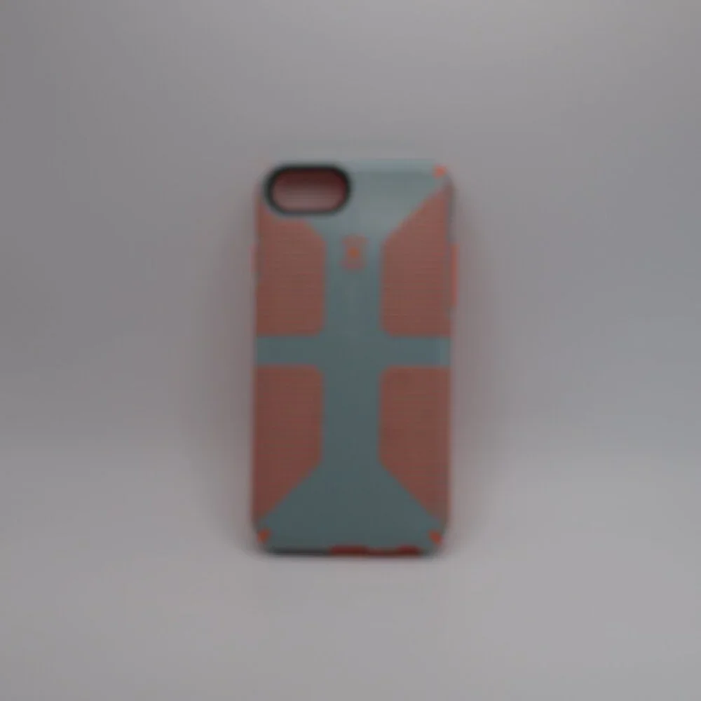 Grey and Orange iPhone 7 or 8 case
